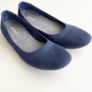 ALLBIRDS blue Tree Breezers flats size 9.5
